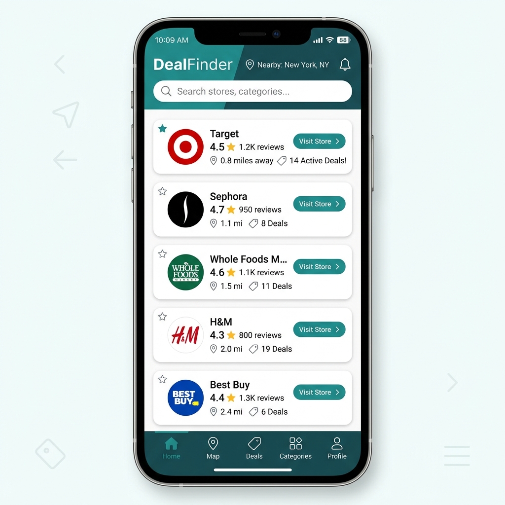 Share to Visit screen